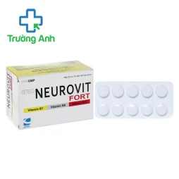 Ceteco Neurovit Fort - Thuốc điều trị rối loạn thần kinh hiệu quả