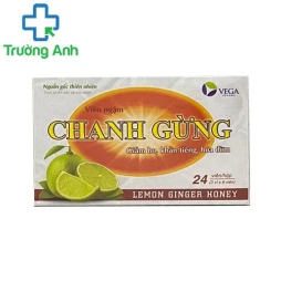 Chanh gừng Vega - Hỗ trợ giảm ho, bổ phế, long đờm