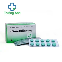 Cimetidin 300mg Vidipha - Thuốc trị viêm loét dạ dày, tá tràng