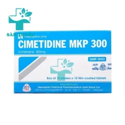 Cimetidine MKP 300 - Thuốc điều trị loét dạ dày tá tràng hiệu quả