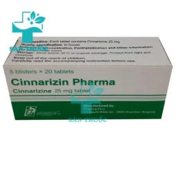 Cinnarizin Pharma PLC - Thuốc điều trị rối loạn tiền đình