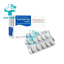Cipogip 500 Tablet Incepta - Thuốc trị nhiễm khuẩn của Bangladesh