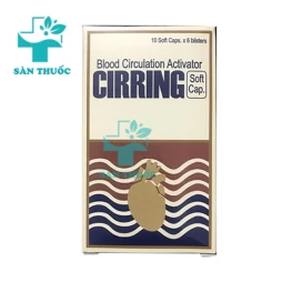 Tăng cường tuần hoàn não Cirring Hàn Quốc