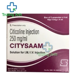 Citysaam 1g/4ml - Thuốc điều trị tổn thương não hiệu quả