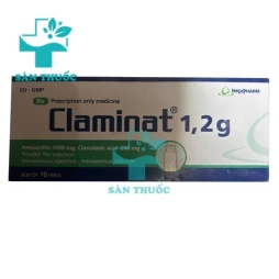 Claminat 1,2g Imexpharm - Thuốc điều trị nhiễm khuẩn hiệu quả