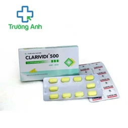 Clarividi 500 Vidipha - Thuốc điều trị nhiễm khuẩn hiệu quả