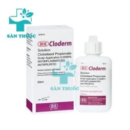 Cloderm Solution 30ml HOE Pharma - Chữa trị các bệnh da liễu