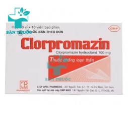 Clorpromazin - Thuốc điều trị rối loạn tâm thần của Pharmedic