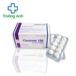 Clozarem 100mg Remedica - Thuốc điều trị tâm thần phân liệt