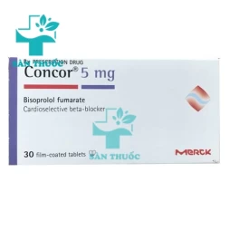 Concor Tab.5mg - Thuốc điều trị suy tim hiệu quả