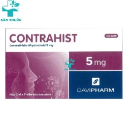 Contrahist - Levocetirizin dihydrochlorid 5mg Davipharm