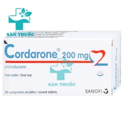 Cordarone 200mg - Thuốc điều trị rối loạn nhịp tim hiệu quả