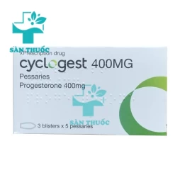 Cyclogest 400mg - Thuốc điều trị rối loạn tiền kinh hiệu quả của Actavis