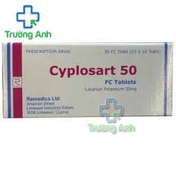 Cyplosart 50 FC Tablets Remedica - Thuốc điều trị tăng huyết áp