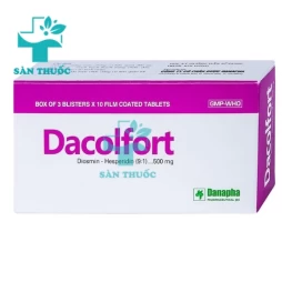 Dacolfort - Thuốc điều trị suy tĩnh mạch hiệu quả của Danapha