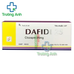 Dafidi 25mg - Thuốc điều trị tâm thần phân liệt hiệu quả
