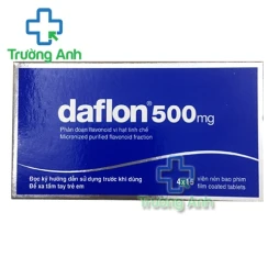 Daflon Tab.500mg - Thuốc điều trị tình trạng suy tĩnh mạch hiệu quả