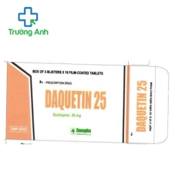 Daquetin 25 - Thuốc điều trị bệnh tâm thần phân liệt hiệu quả