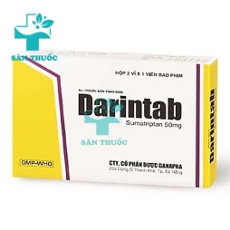 Darintab 50mg - Thuốc điều trị cơn đau nửa đầu