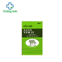Dầu gió xanh Vim II - Làm giảm nhức đầu, cảm lạnh hiệu quả