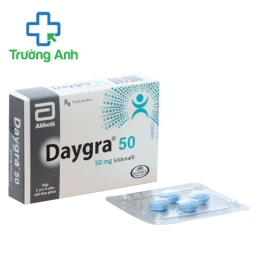 Daygra 50 Glomed - Thuốc trị rối loạn cương dương hiệu quả