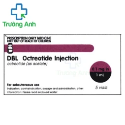 DBL Octreotide 0.1mg/ml Omega Pharma - Thuốc trị chứng to cực