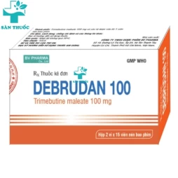 Debrudan 100 - Trimebutin maleat 100mg BV Pharma