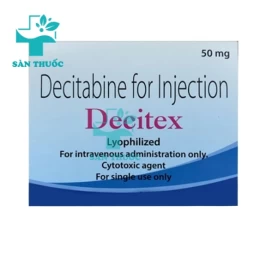 Decitex 50mg - Thuốc điều trị bệnh ung thư hiệu quả của Ấn Độ