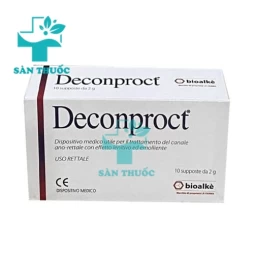 Deconproct - Thuốc đặt điều trị bệnh trĩ hiệu quả của Ý