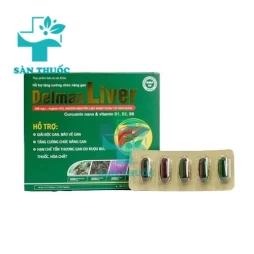 Delmaz Liver Dolexphar - Hỗ trợ giải độc gan, tăng cường chức năng gan