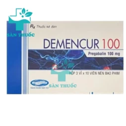 Demencur 100 Savipharm - Thuốc trị đau thần kinh, động kinh
