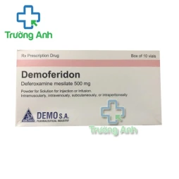 Demoferidon - Thuốc điều trị ngộ độc sắt cấp tính của HY Lạp