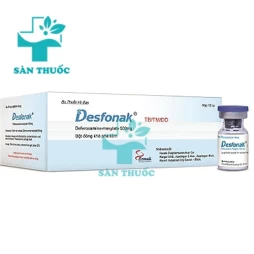 Desfonak 500mg - Thuốc điều trị ngộ độc sắt hiệu quả