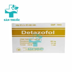 Detazofol - Thuốc điều trị đau dây thần kinh hiệu quả