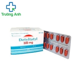 Detyltatyl 500 - Thuốc điều trị thoái hóa cột sống hiệu quả