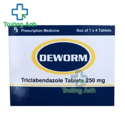 Deworm Triclabendazole 250mg - Thuốc trị giun sán hiệu quả