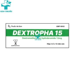 Dextropha 15 - Dextromethorphan hydrobromide 15mg Cophavina