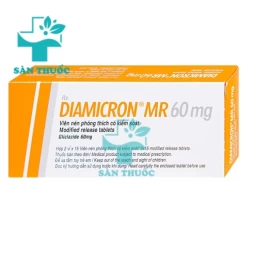 Diamicron MR 60mg - Thuốc điều trị bệnh đái tháo đường tuýp 2