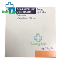 Diaphyllin Inj.4.8% 5ml - Thuốc giúp điều trị co thắt phế quản hiệu quả