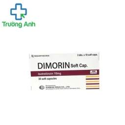 Dimorin 10mg - Thuốc điều trị mụn trứng cá hiệu quả của Hàn Quốc