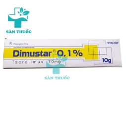 Dimustar 0,1% Hóa Dược - Thuốc điều trị nhiễm khuẩn da hiệu quả