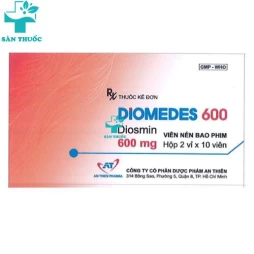 Diomedes 600 - Diosmin 600mg A.T Pharma