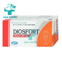 Diosfort 600mg - Thuốc điều trị suy tĩnh mạch hiệu quả của Savi