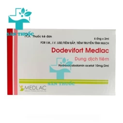 Dodevifort Medlac 10mg/2ml - Thuốc điều trị thiếu Vitamin B12