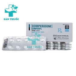 Dompenyl Tab.10mg - Thuốc điều trị đầy bụng, trào ngược dạ dày hiệu quả