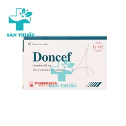 Doncef 500mg - Thuốc điều trị nhiễm khuẩn của Pymepharco