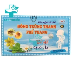 Đông trùng thanh phế thang (viên ngậm) - Giảm ho hiệu quả