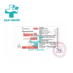 Dopharen 125 - Thuốc điều trị nhiễm khuẩn nhạy cảm hiệu quả