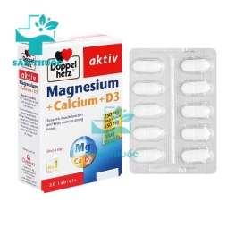 Doppelherz Magnesium+Calcium+D3 - Bổ sung chất giúp cho hệ xương chắc khỏe