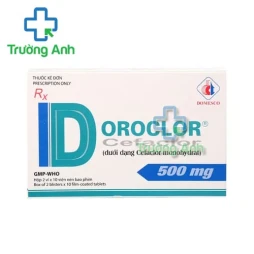 Doroclor 500mg Domesco - Thuốc điều trị nhiễm khuẩn